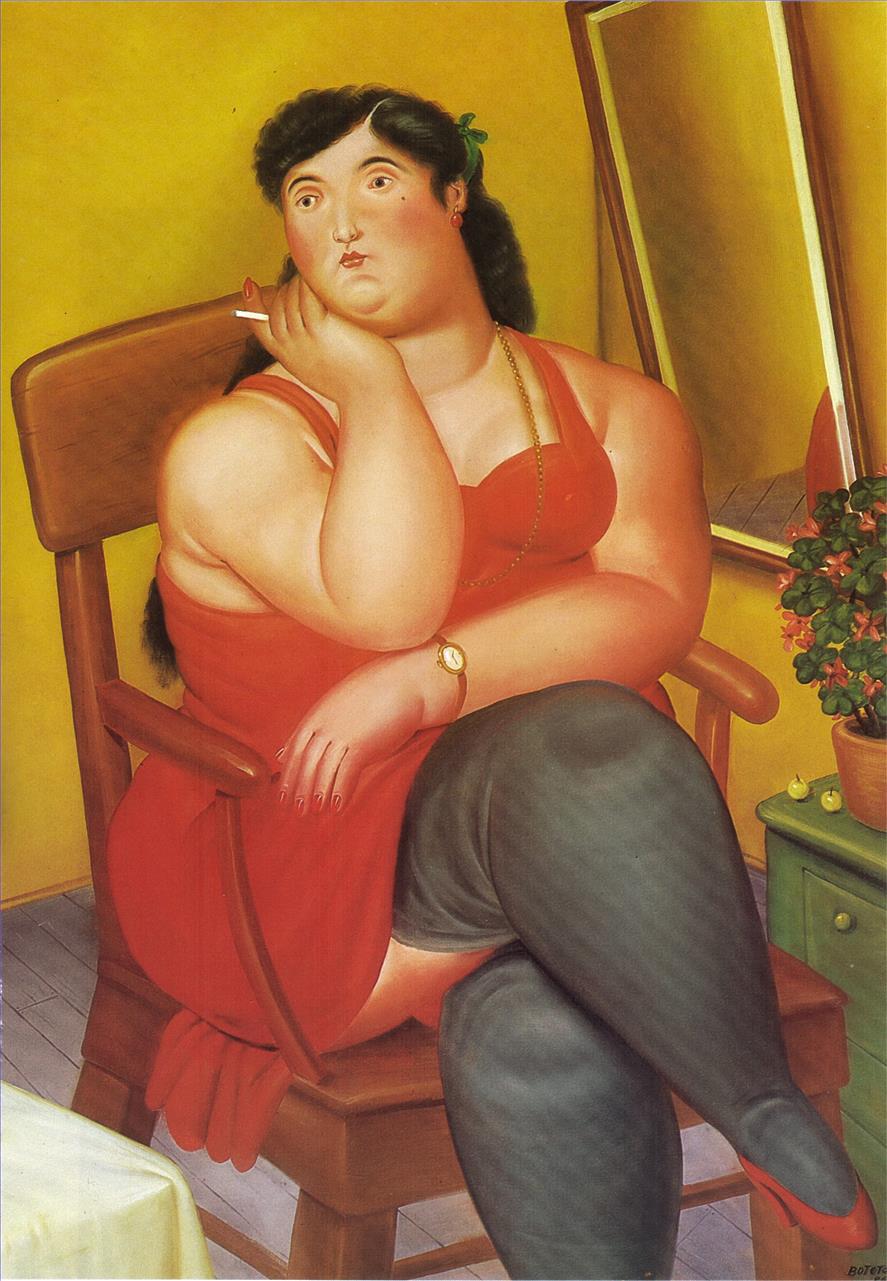 Der Kolumbianer Fernando Botero Ölgemälde